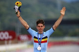 Tokyo 2020 Olympic Games Olimpiadi Tokyo 2020 Mens Road Race Musashinonomori Park Fuji Internetional Speedway 234 km 24072021 Wout Van Aert Belgium photo Luca BettiniBettiniPhoto2021