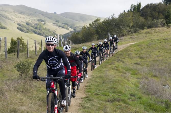The Whole Athlete / Specialized team trains at a winter team camp