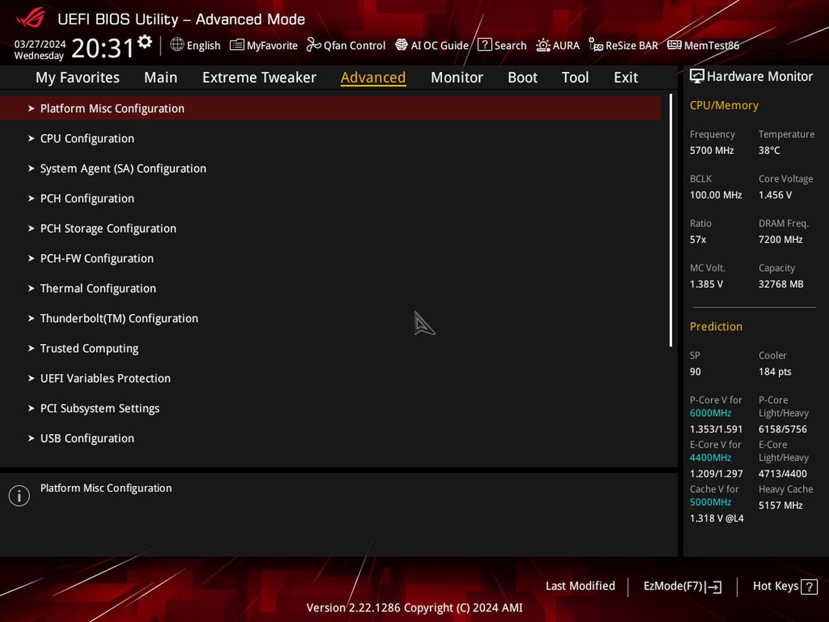 Asus ROG Maximus Z790 Formula