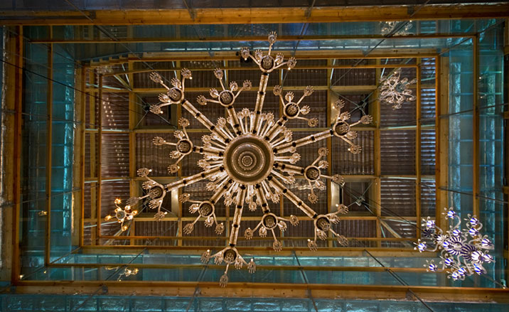 Large chandelier