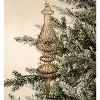 Glass Blown Finial Ornament