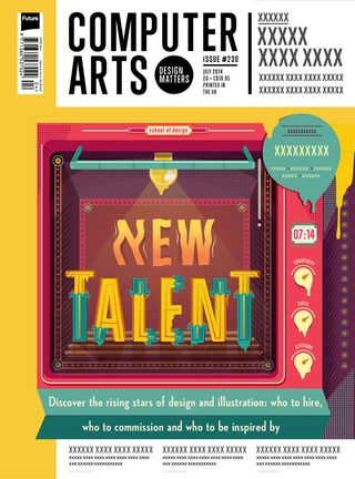 Cover design for CA's New Talent issue by Olivia Ariferiani