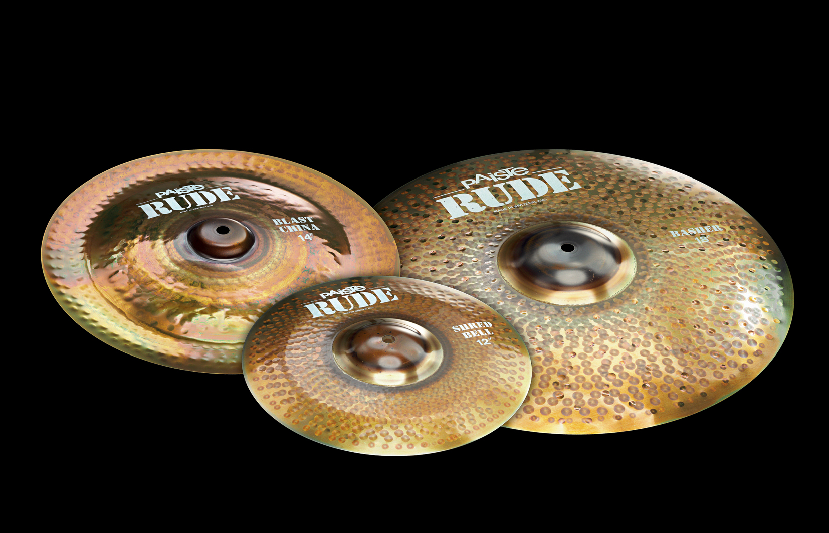 Meet the Paiste Basher, Shred Bell and Blast China