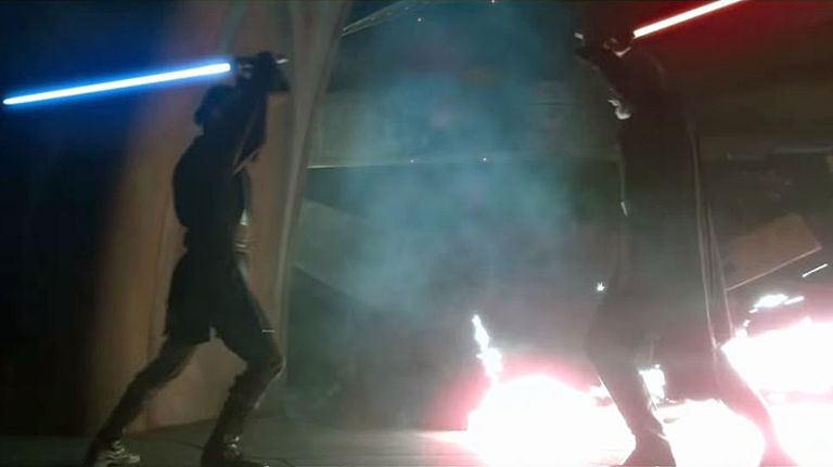 Anakin Skywalker VS Count Dooku lightsaber duel