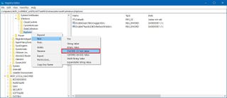 Windows 10 Registry File Explorer key