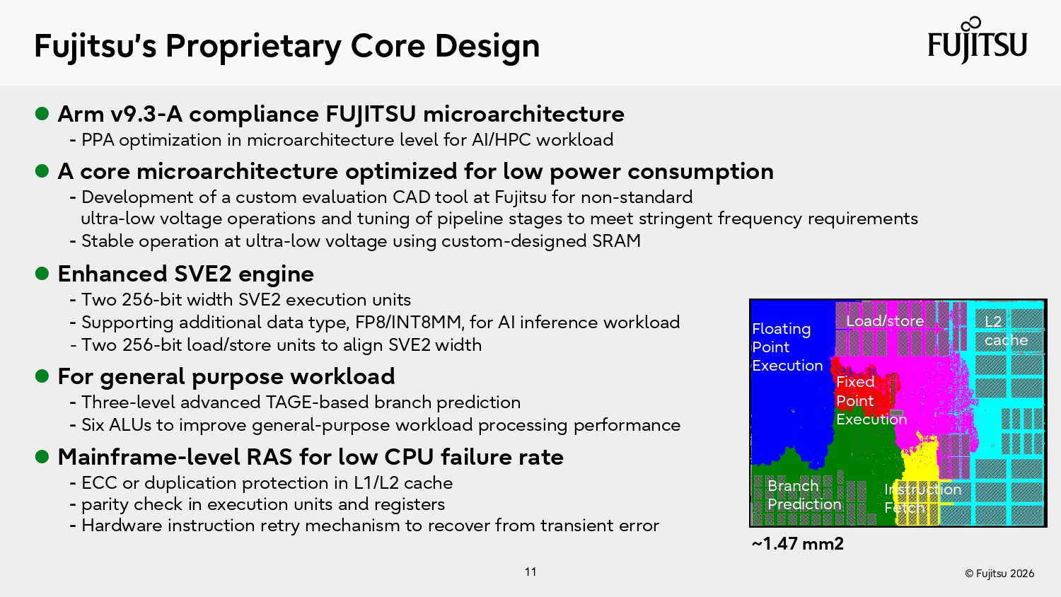 Fujitsu Hot Chips 2026 Presentation