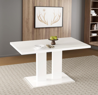 Modern dining table.