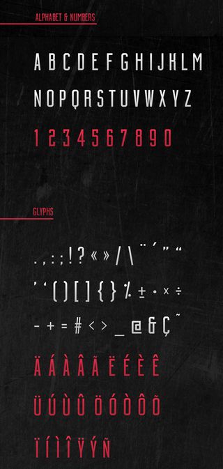 Free font: Building