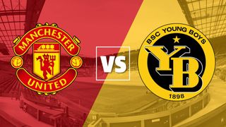 Manchester United vs Young Boys clubs crests