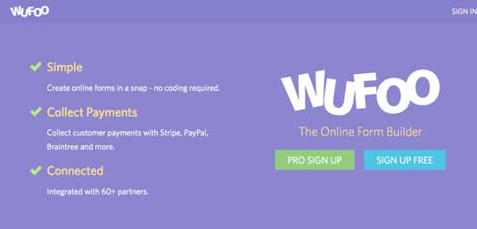 Wufoo delights its users by bringing them back to their childhood