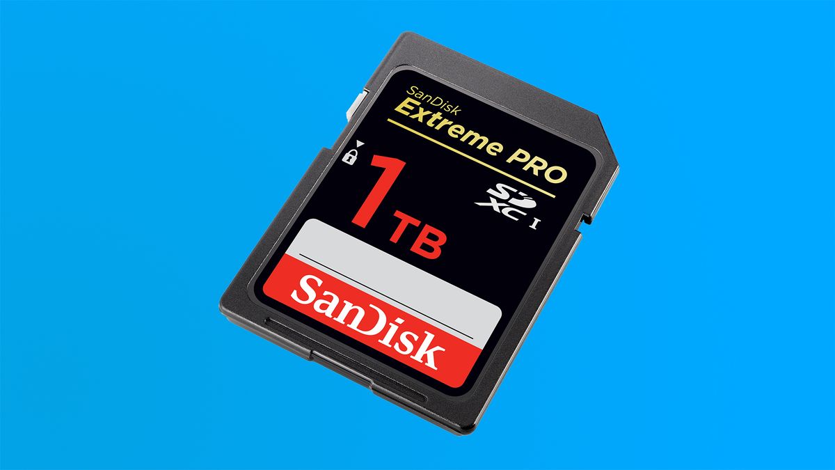 SanDisk unveils the world's first 1TB SD card | TechRadar