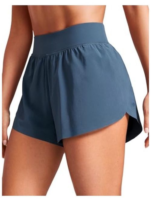 High-Waisted Running Shorts