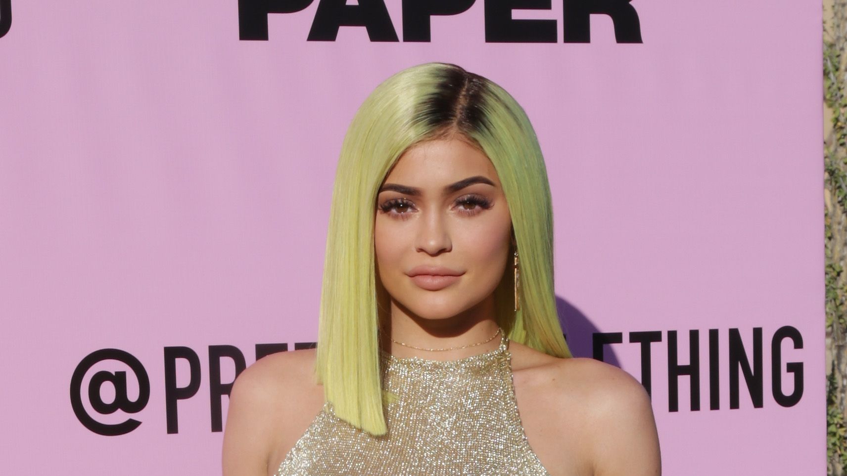 Kylie Jenner Debuts Long Neon Yellow Wig on Instagram Marie Claire