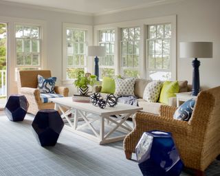Cape Cod living room ideas symmetry