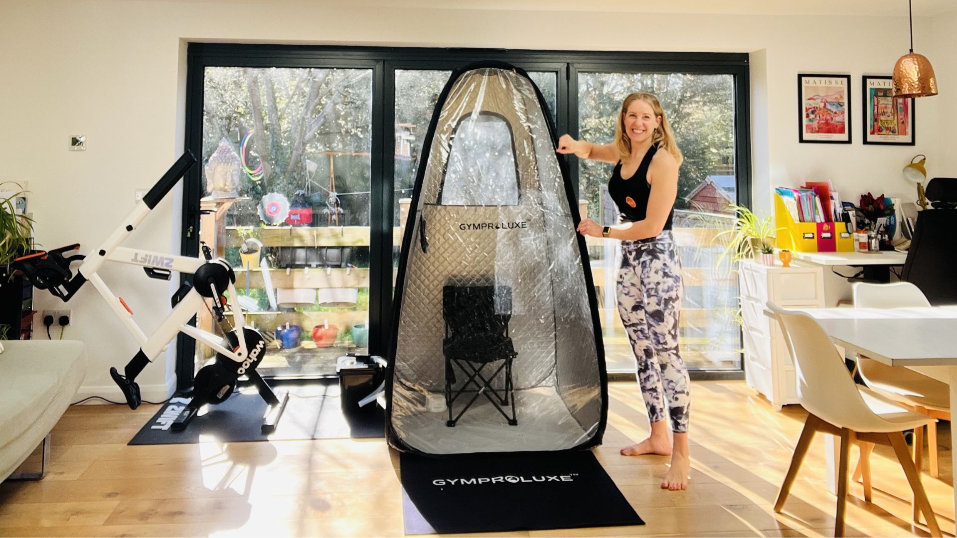 My honest review of the Gymproluxe portable sauna pod after using it for a month—I didn’t expect to like it this much