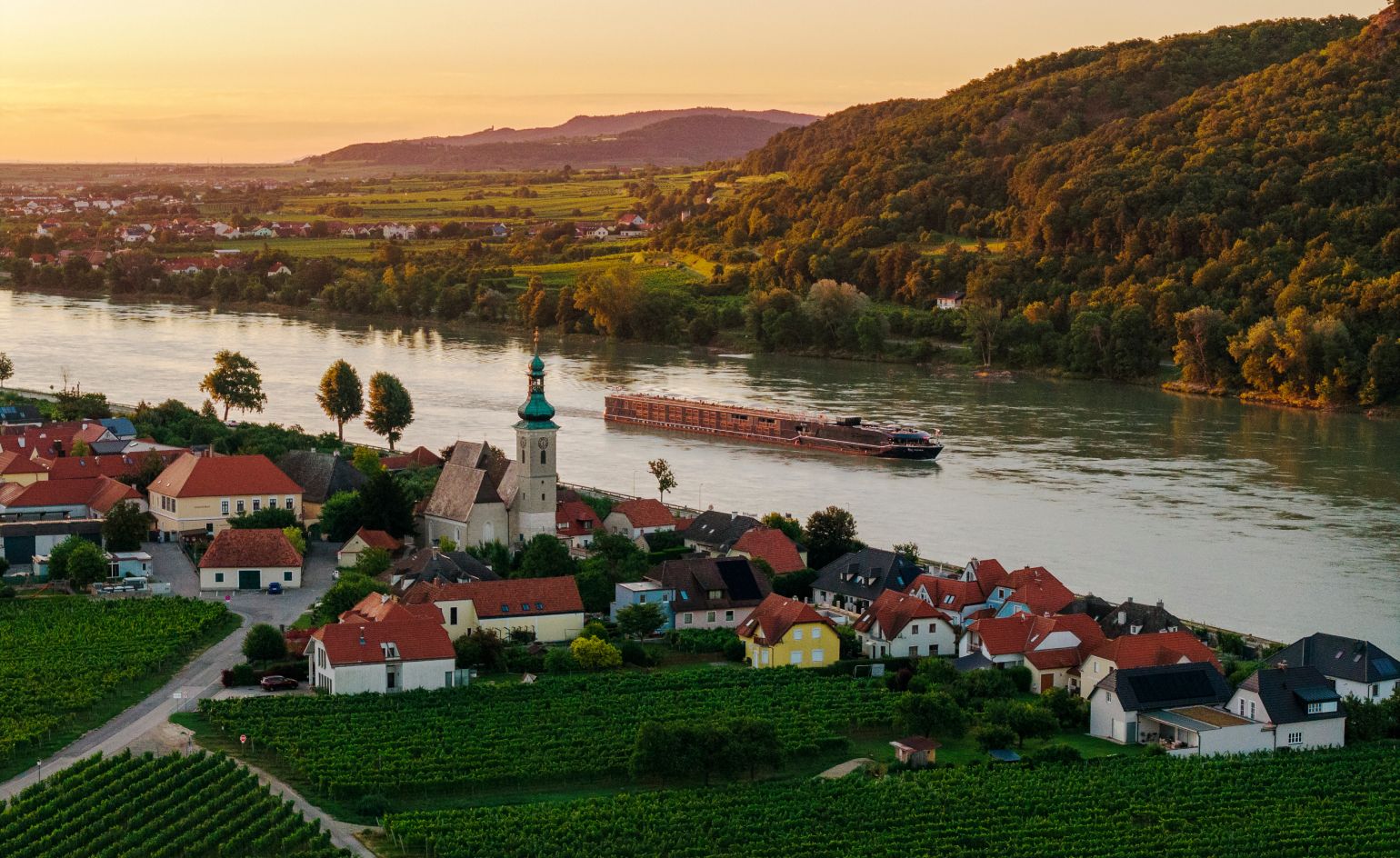 A luxurious new floating hotel redefines the European riverboat experience