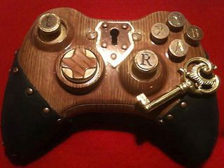 Steampunk Xbox 360 Controller