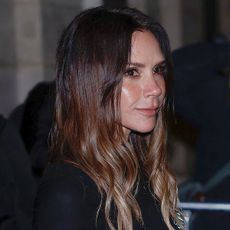 British designer Victoria Beckham leaves after being awarded Knight of the Order of Arts and Letters during a ceremony at the Ministry of Culture in Paris on January 26, 2026