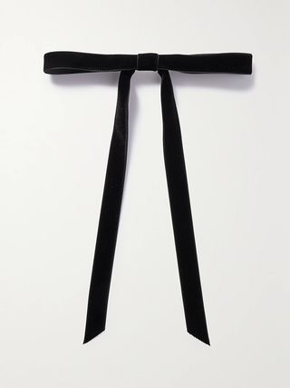 JENNIFER BEHR, Aida Velvet Bow Hair Clip