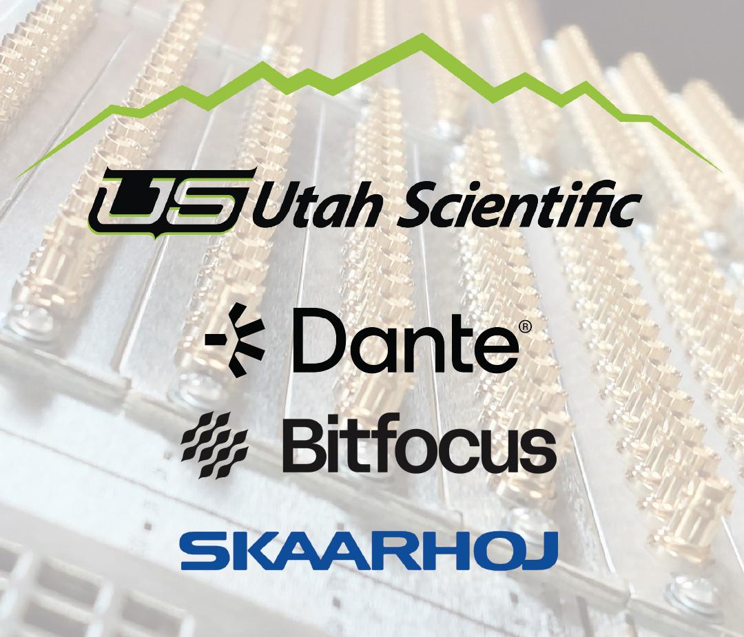 Utah Scientific Adds 3 Companies To Technology Partner Program