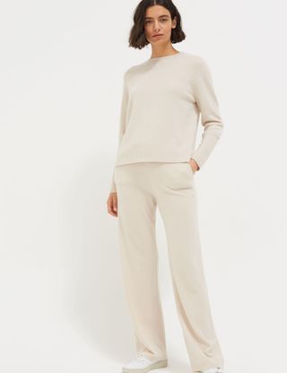 Pure Cashmere Round Neck Jumper