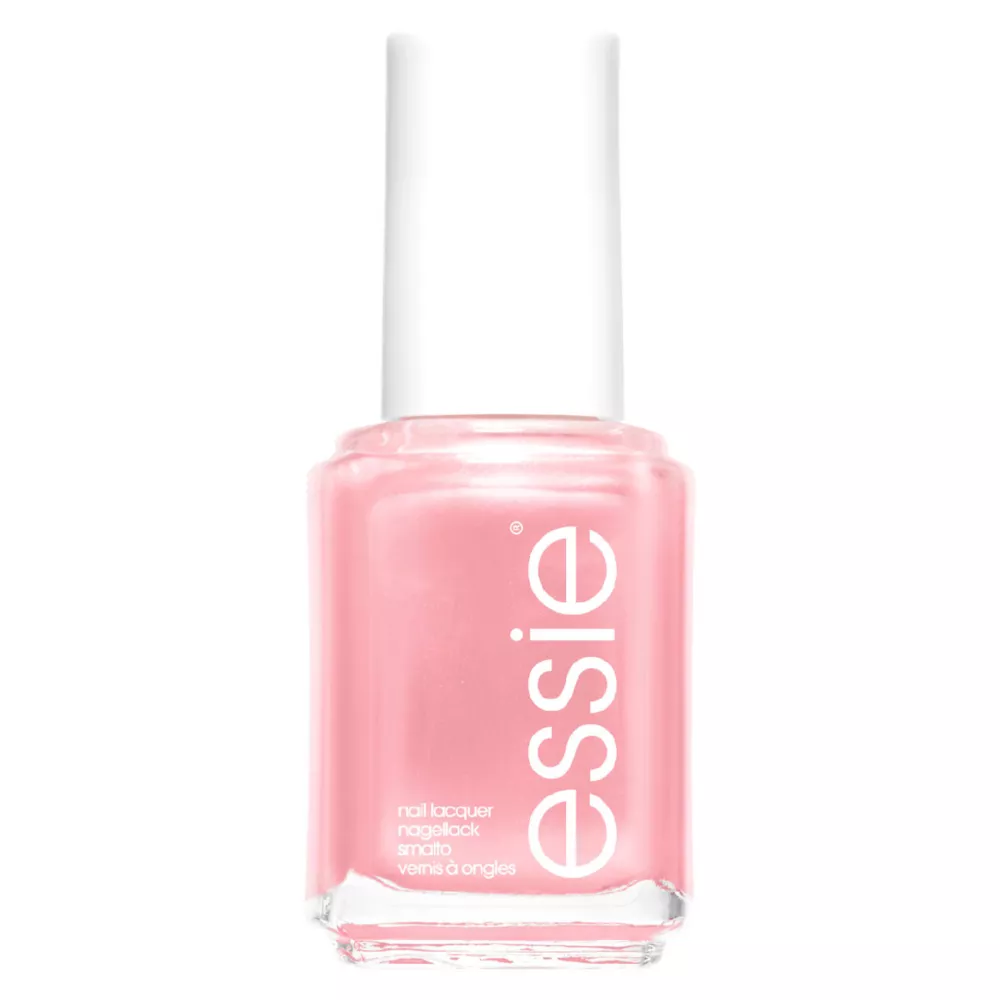Essie Nail Polish 18 Pink Diamond Sparkle Shimmer Pink Colour, Original High Shine and High Coverage Nail Polish 13.5 Ml