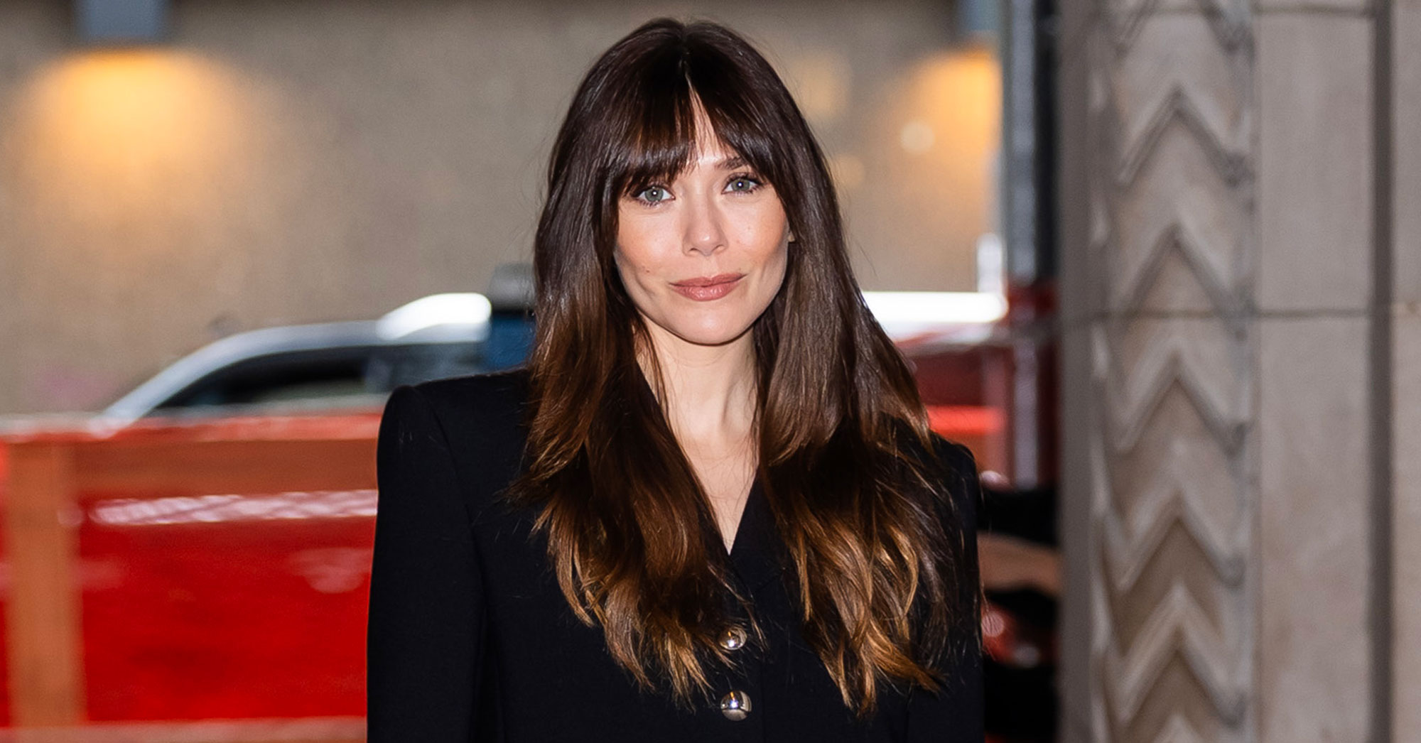 Elizabeth Olsen Chose an Unexpected Handbag by The Row | Who What Wear