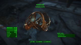 Fallout 4 Tessa's Fist