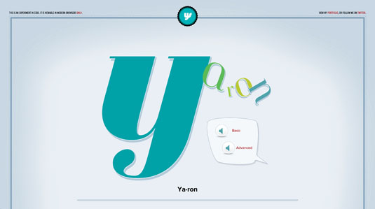 For self-promo, and because it was a real issue, I created a quick tutorial page to learn how to pronounce my name (pronounce.yaronschoen.com). Potential clients loved it