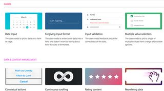 Web design tools: UI Patterns