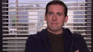 Steve Carell as Michael Scott in The Office