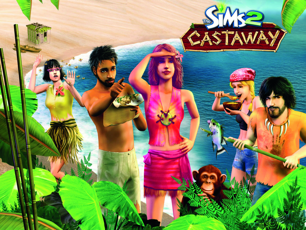 the sims castaway ps2