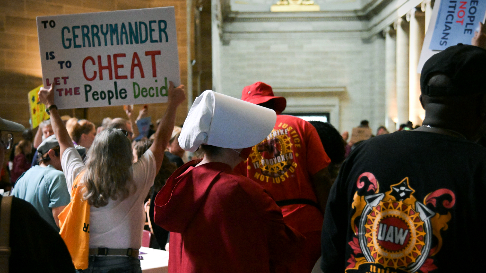 Protesters in Missouri oppose Republican redistricting effort