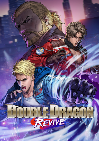 Double Dragon Revive; artwork for a retro game