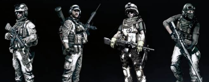 Battlefield 3 Assault And Medic Classes Merged Support Class To Lay Down Heavy Fire Pc Gamer