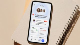 Aura Identity Theft Protection app on a phone
