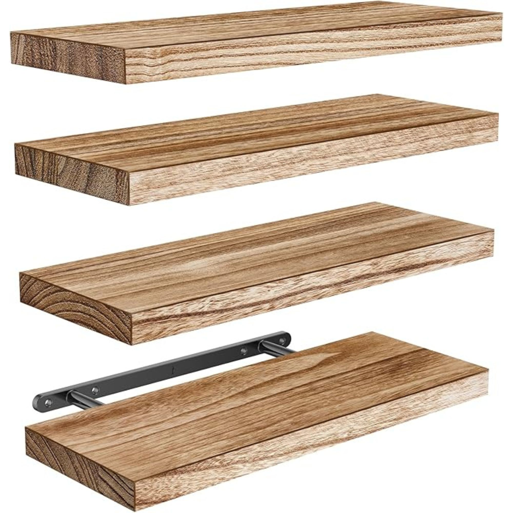 Wooden Floating Shelves