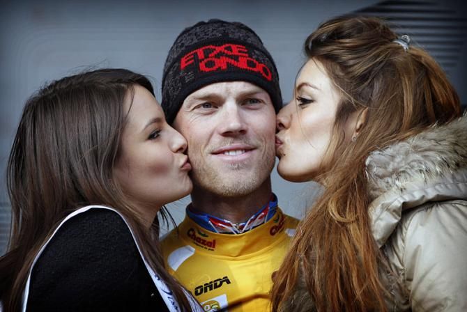 After winning the stage 2 time trial, Lars Boom (Blanco) became the new leader at the Tour M&eacute;diterran&eacute;en.