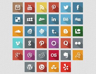personalised social media icons