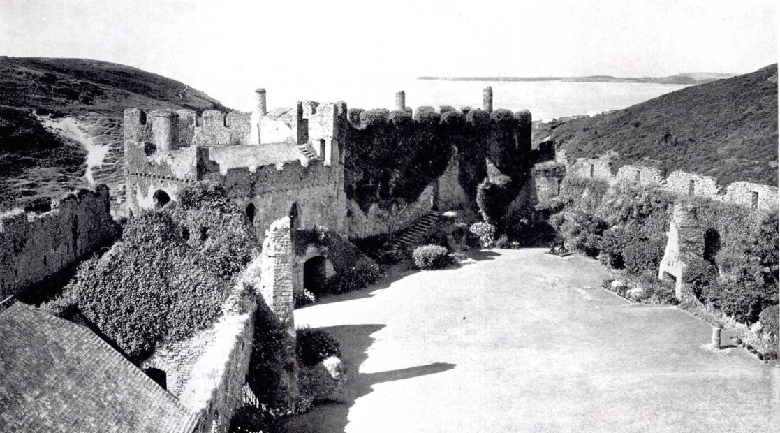 Manorbier Castle in Country Life in 1939