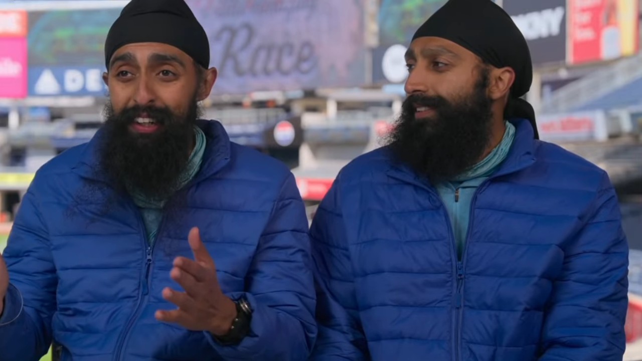 Jag and Jas talking about winning The Amazing Race