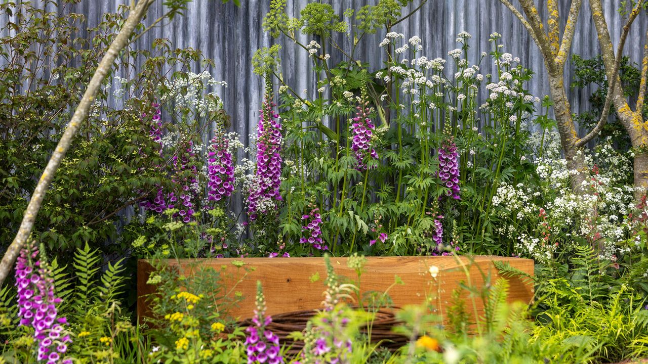 Chelsea Flower Show Octavia Hill Garden bench