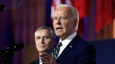 President Joe Biden addresses NATO leaders