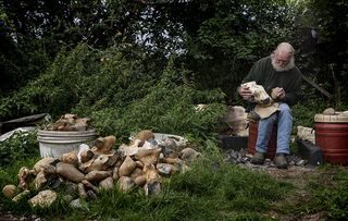 John Lord BEM, Flint Knapper.