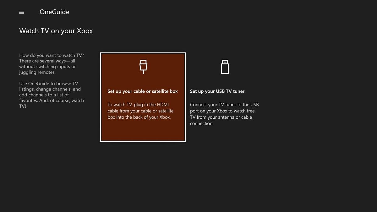 How to watch TV on Xbox One What to Watch