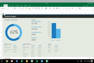 Microsoft Excel screenshot with data and charts