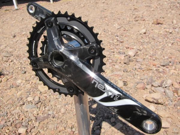 Race Face's Next SL carbon cranks continue to be one of the lightest cross-country options on the market.