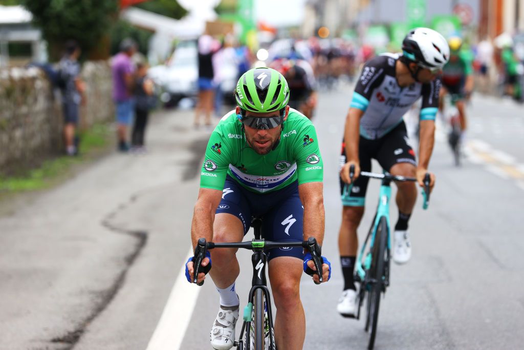 Mark Cavendish (Deceuninck-QuickStep) on stage 18 at the Tour de France