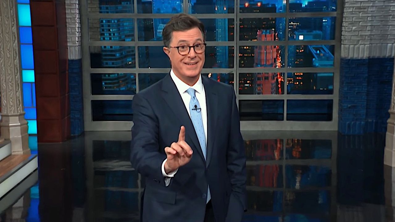 Stephen Colbert covers Day 1 of Trump&amp;#039;s NATO summit