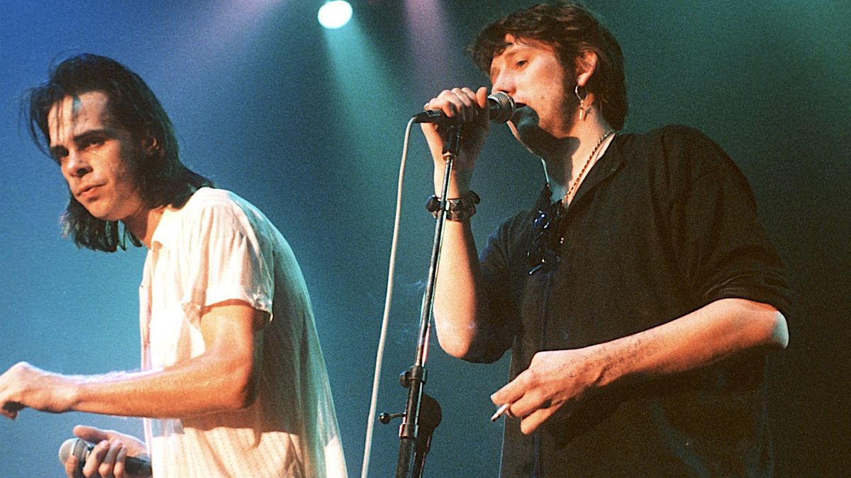 Nick Cave and Shane MacGowan